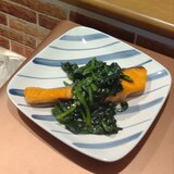 鮭のムニエル♡ほうれん草ソテー